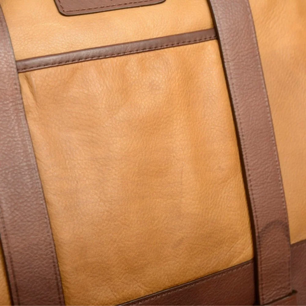 Cole Haan Rustic Zip Top Briefcase Laptop Bag